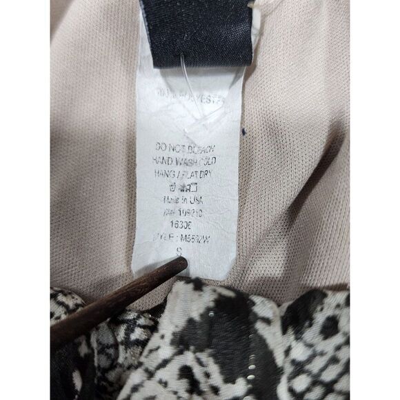 Windsor Snake Print Balloon Sleeve Blouse - Size Small - Picture 5 of 8